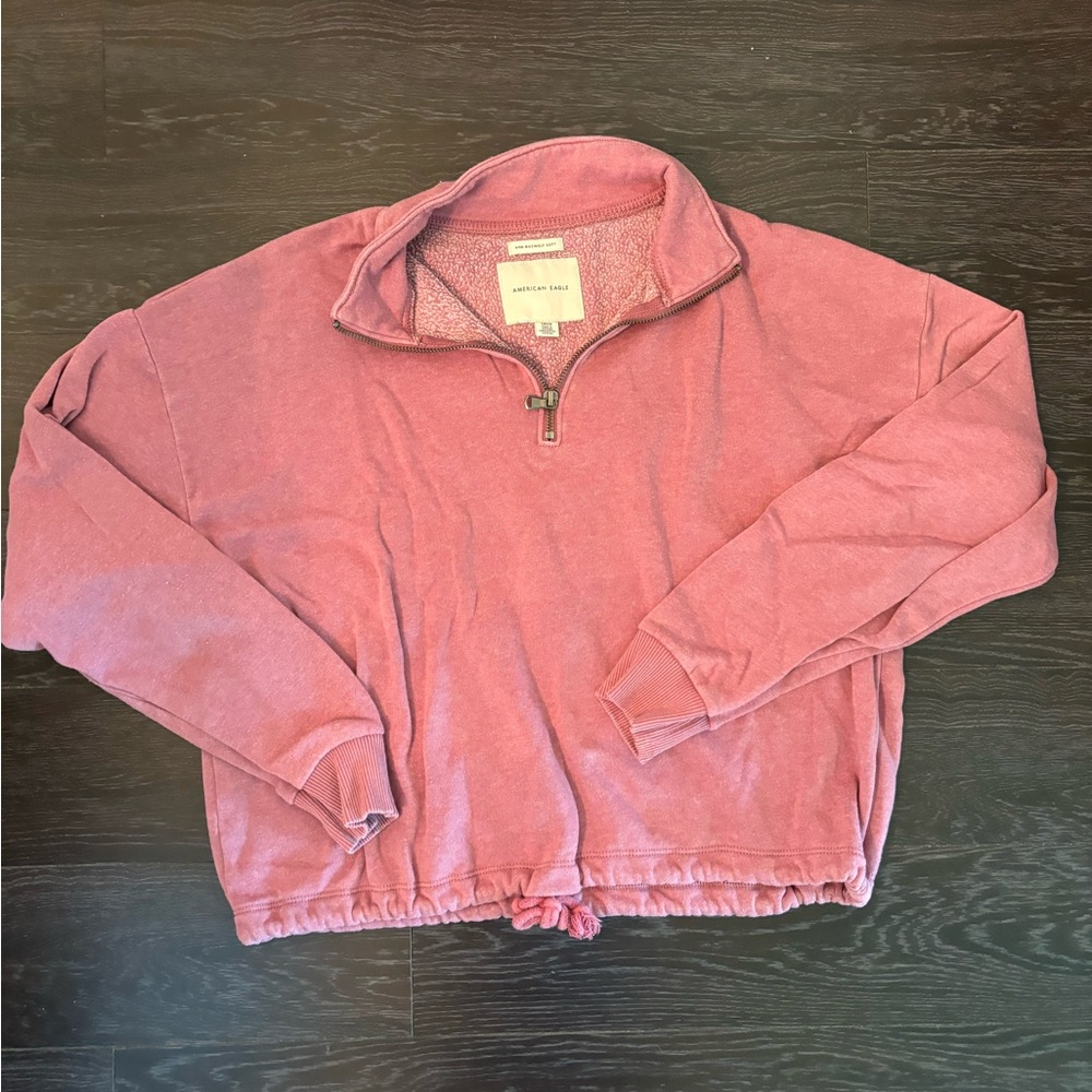American Eagle Zip Pullover